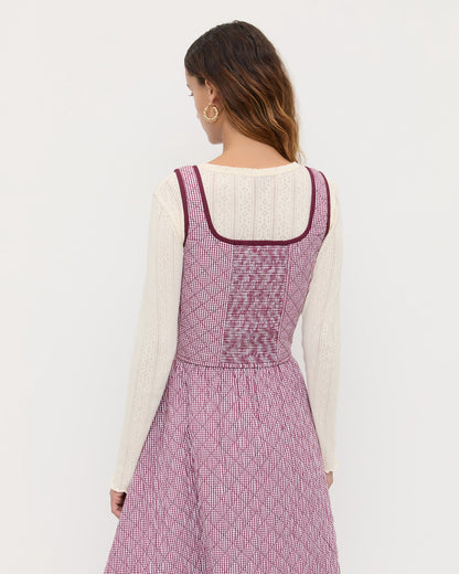Callista Tie-Front Vest - Loeffler Randall Signature