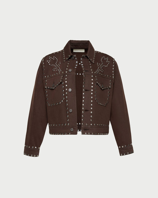 Elijah Studded Denim Jacket - Loeffler Randall Value
