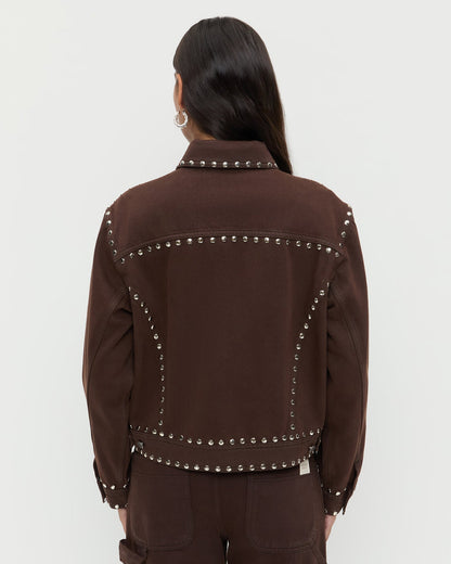 Elijah Studded Denim Jacket - Loeffler Randall Value