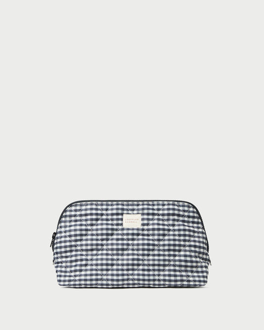 Frances Black/White Gingham Cosmetic Pouch - Loeffler Randall Smart Buy
