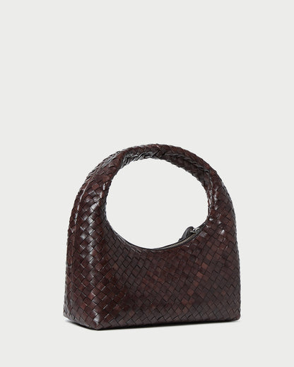 Mercer Chocolate Woven Shoulder Bag - Loeffler Randall Special Offer