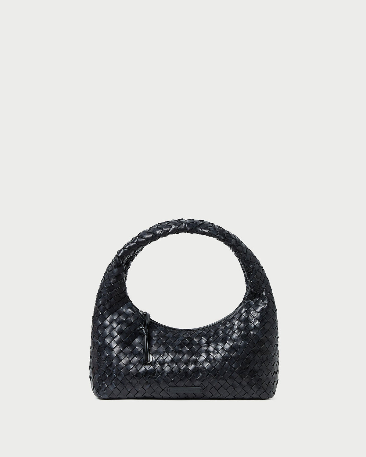 Mercer Black Woven Shoulder Bag - Loeffler Randall Exclusive