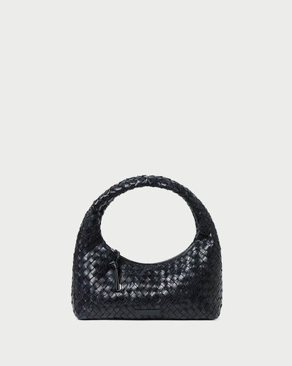 Mercer Black Woven Shoulder Bag - Loeffler Randall Exclusive