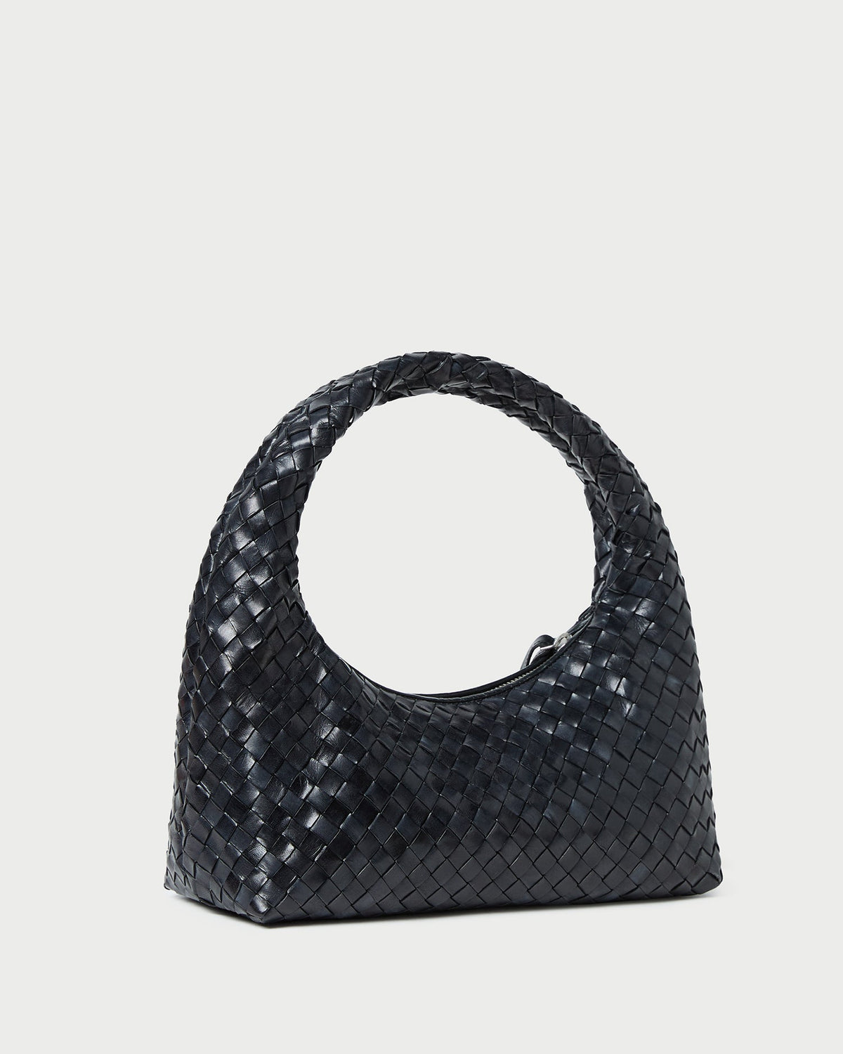Mercer Black Woven Shoulder Bag - Loeffler Randall Exclusive