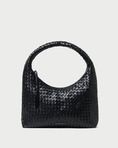 Willow Black Woven Hobo Bag - Loeffler Randall Quality