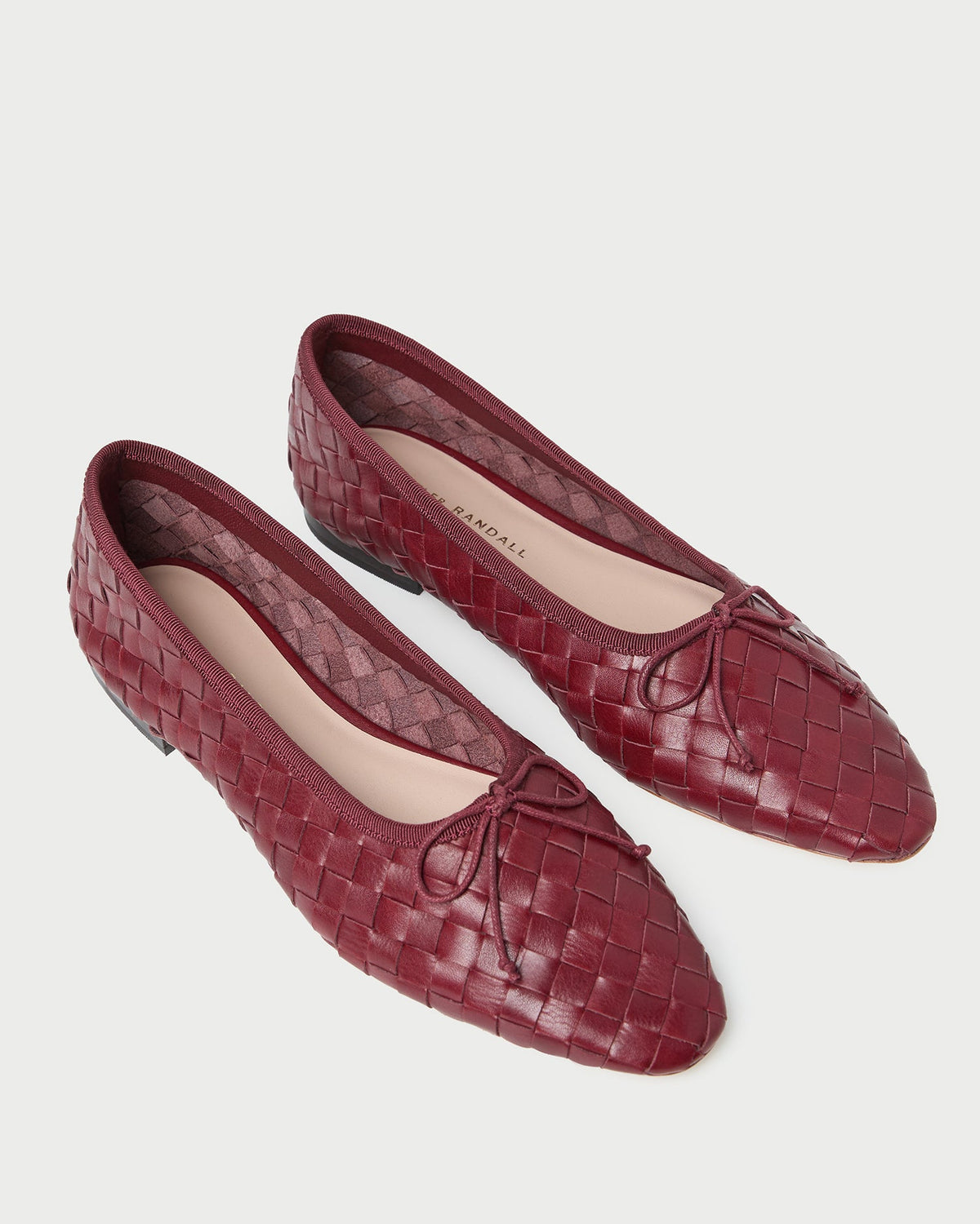Landry Wine Woven Ballet Flat - Loeffler Randall Top Pick