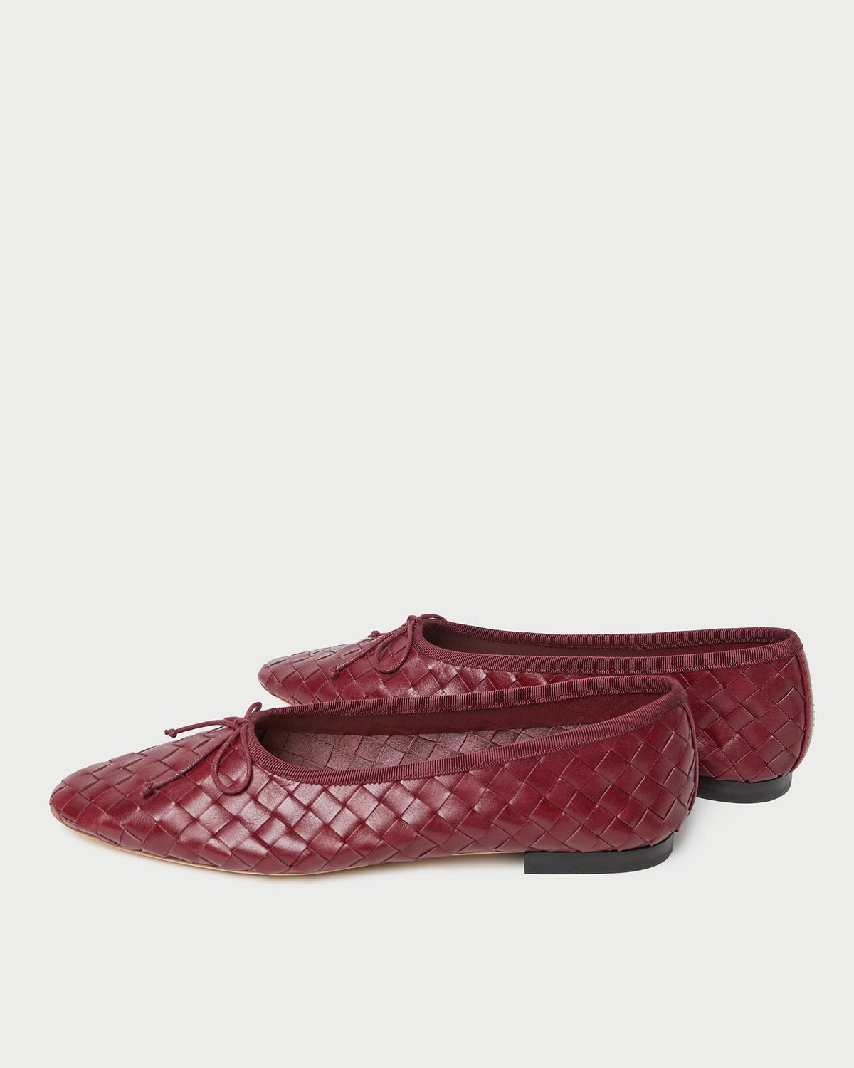 Landry Wine Woven Ballet Flat - Loeffler Randall Top Pick