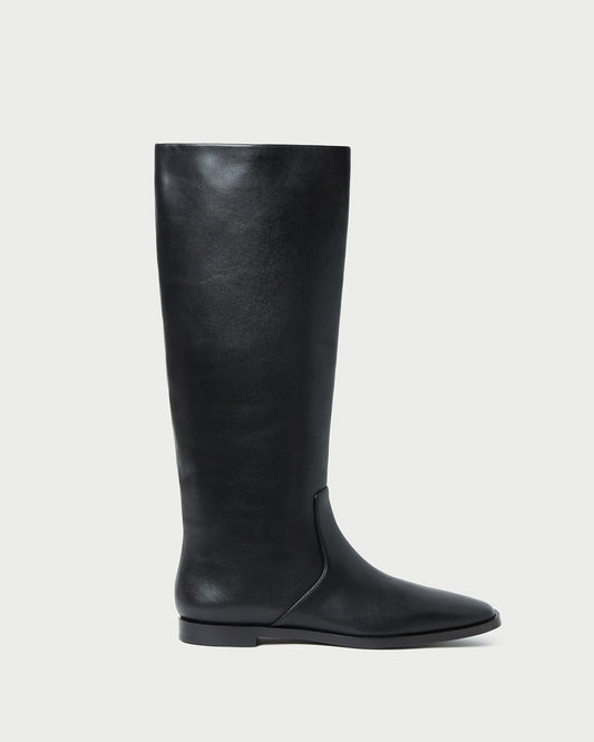 Tilly Black Leather Tall Boot - Loeffler Randall Premium