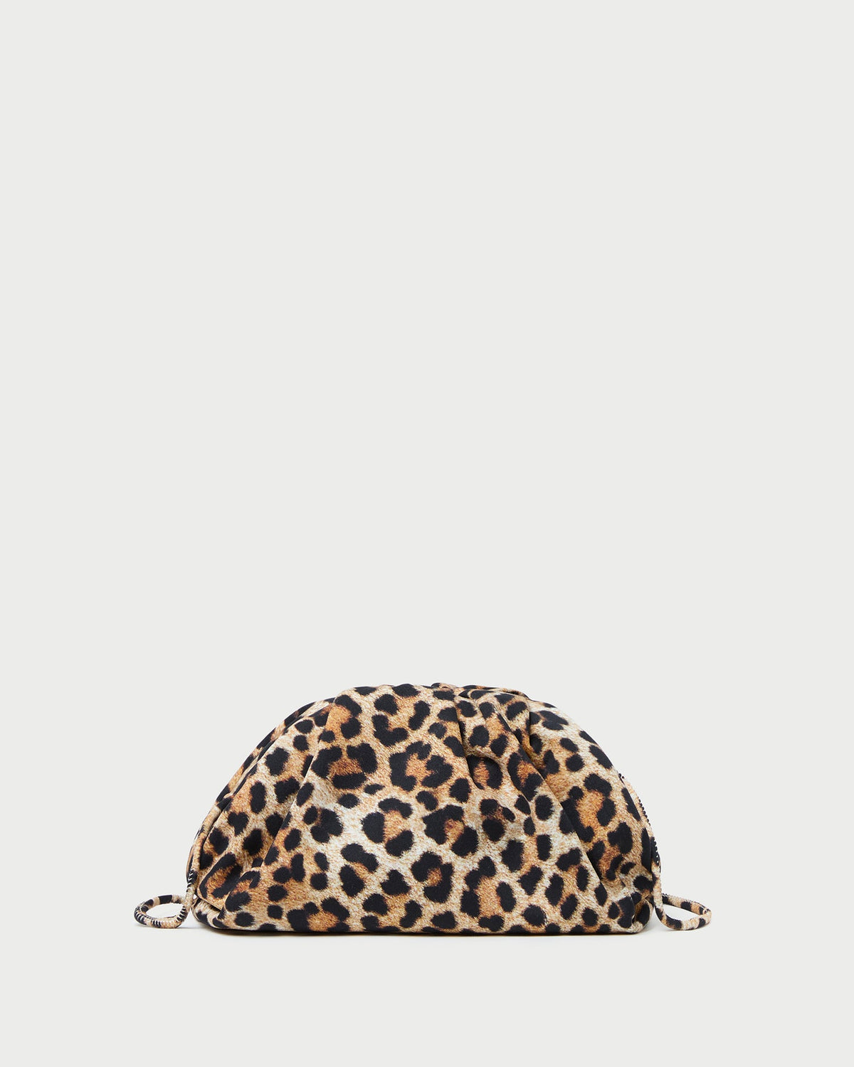 Bailey Leopard Jersey Dome Clutch - Loeffler Randall Premium