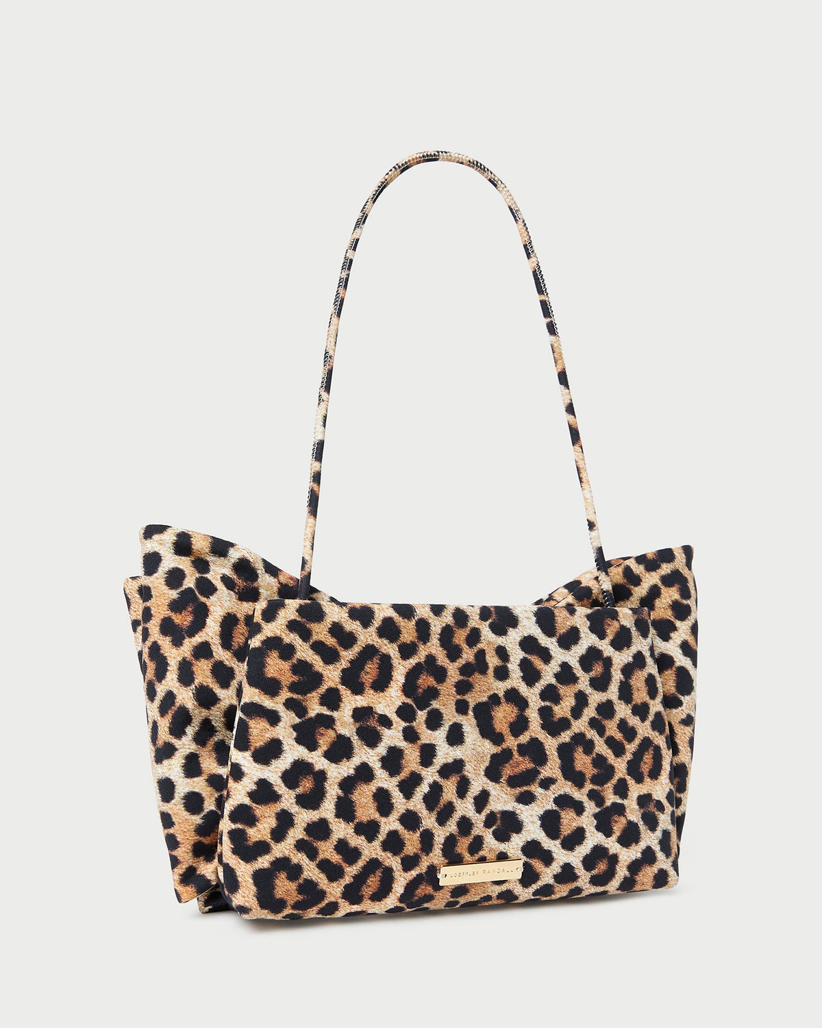 Valerie Leopard Jersey Bow Bag - Loeffler Randall Classic