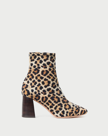 Elise Leopard Jersey Ankle Boot - Loeffler Randall Trusted