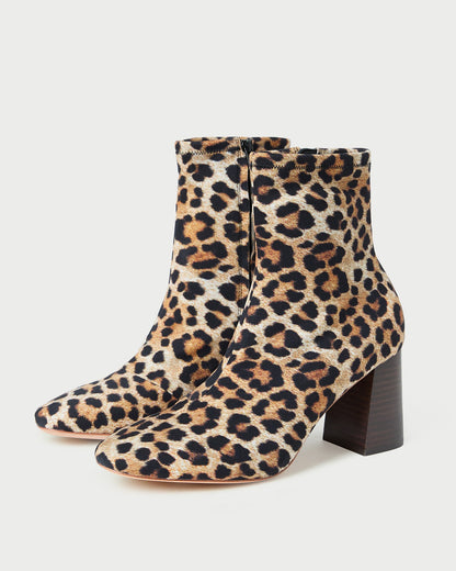 Elise Leopard Jersey Ankle Boot - Loeffler Randall Trusted