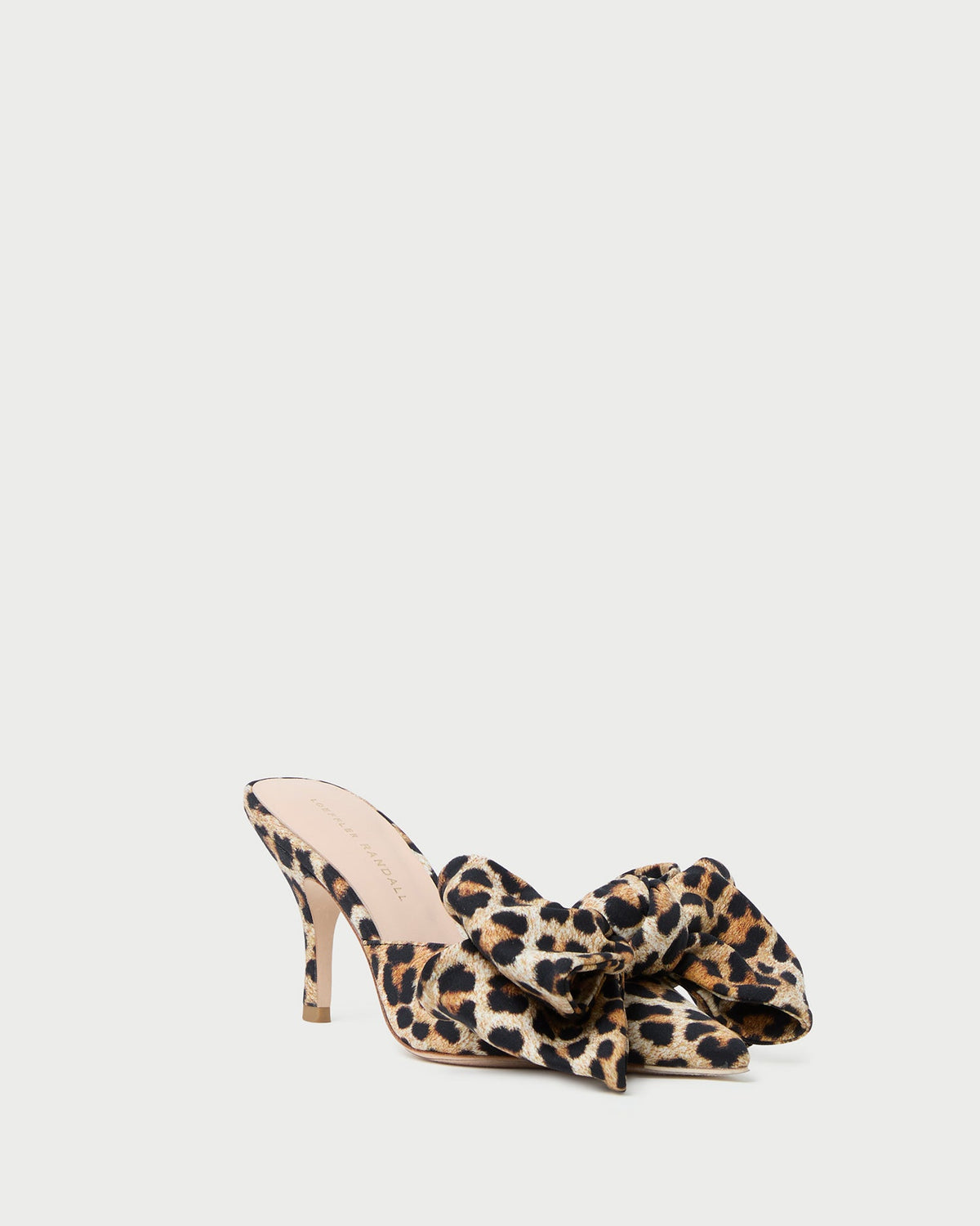 Margot Leopard Jersey Bow Mule - Loeffler Randall Featured