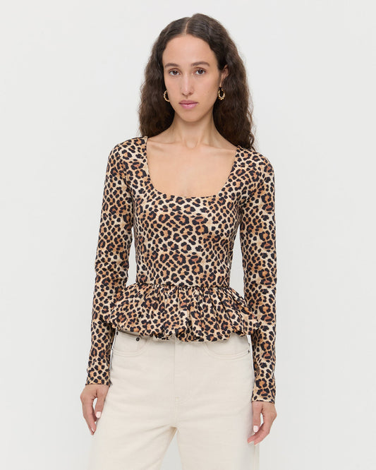 Posie Peplum Top - Loeffler Randall New